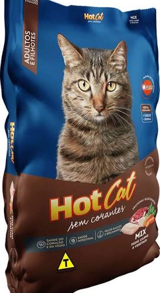 Foto do produto HOTCAT 10KG disponível na Agropecuária Nossos Bichos em Volta Redonda, RJ