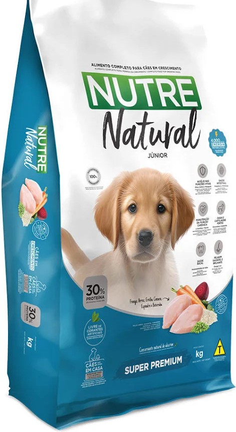 Foto do produto NUTREE NATURAL FILHOTE 10KG disponível na Agropecuária Nossos Bichos em Volta Redonda, RJ