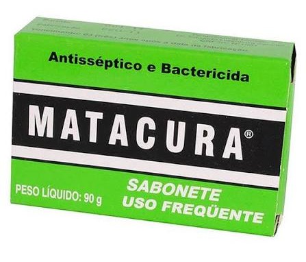Foto do produto SABONETE MATACURA ANTISSEPTICO 90G disponível na Agropecuária Nossos Bichos em Volta Redonda, RJ