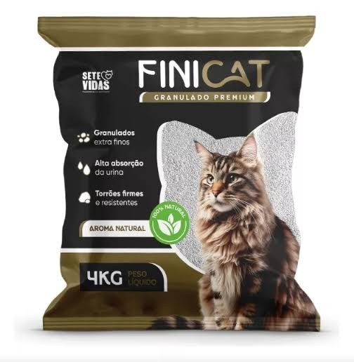 Foto do produto AREIA FINI CAT TRADICIONAL 4KG disponível na Agropecuária Nossos Bichos em Volta Redonda, RJ